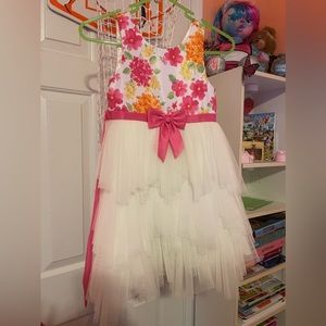 Girls Easter flower dress
